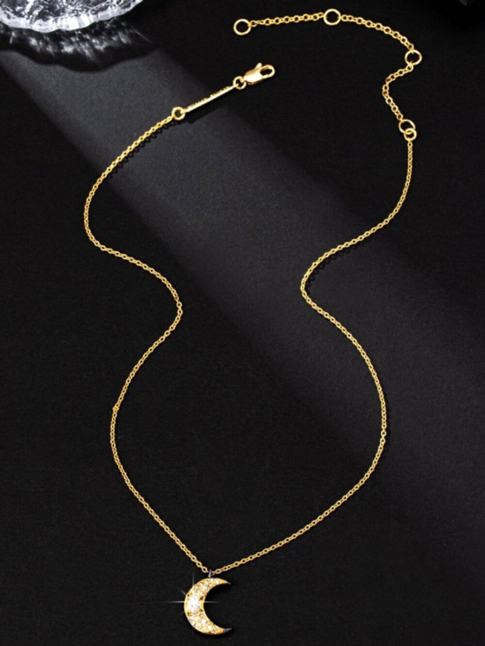 Alexis Bittar Crescent Moon Necklace